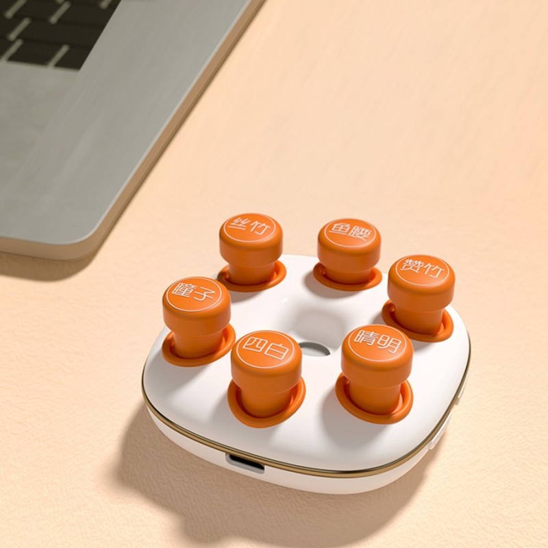 Rechargeable Acupoint Eye Massager with Steam Moisturizing Spray Eye Mask to Relax Your Eyes