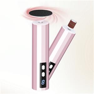 Rechargeable Electric Foot File Callus Remover Pedicure Kit Portable Care for Dead Skin Scrub Heel Scrubber Foot Scraper