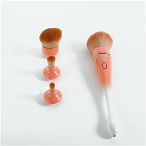 USB Rechargeable Electric Makeup Brush with Velvet Bristles: Soft Touch for Liquid & Powder