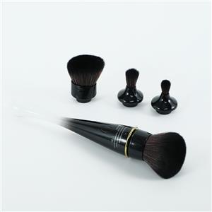 USB Rechargeable Electric Makeup Brush with Velvet Bristles: Soft Touch for Liquid & Powder