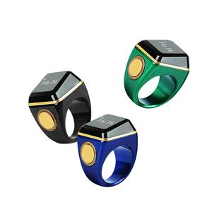 Wholesale Muslim Prayer Ring: Real-Time Adhan Alerts, Kaaba Direction Finder, 0.49