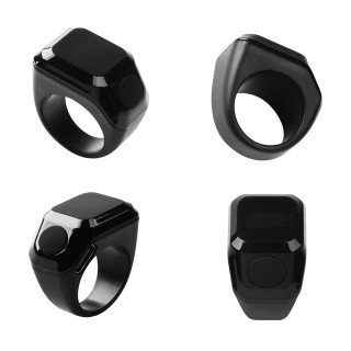 Islamic Smart Ring with 5 Prayer Time Alarms & Vibration Tasbih Counter (10/33/99)