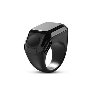 Halal-Certified Smart Ring for Men - OLED Display, Customizable Tasbih Alerts, 30-Day Battery