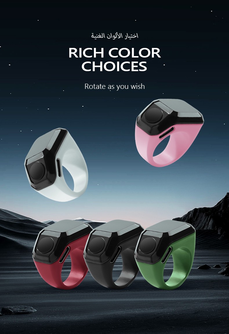 Muslim Wearable Tech: Bluetooth-Enabled Prayer Reminder Ring w/ Kaaba Direction Finder