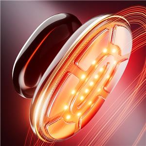 Wireless Rechargeable Body Shaping Device with EMS Microcurrent & 4 - Color LED Light Therapy for Fat Reduction and Skin Tightening