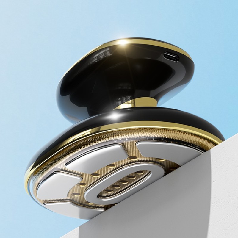 Neck, Shoulder, and Back Pain Relief Massager with Body Shaping Features: EMS, Vibration, and Penetrating Light Technology for Contouring