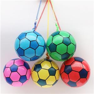 22cm PVC Inflatable Cartoon Chain Ball for Kids - Perfect for Kindergartens, Wholesalers, and Street Vendors
