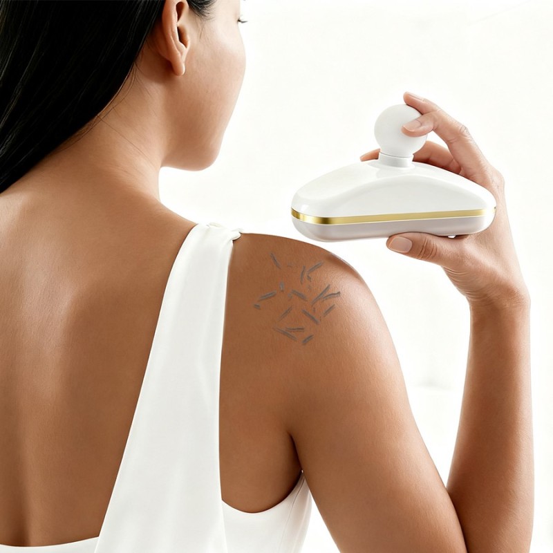 Convex Point Massage Exfoliator: Promote Collagen While Removing Dull Skin Cells for Glowy Results