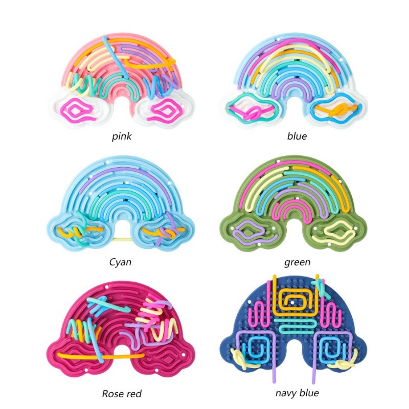 Cloud Shape Autism Sensory Products Fidgets Pad Busy Board for Adults Stress Relief