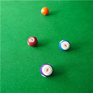 Anti-fade Coating Technology Mini 25mm 32mm 38mm Resin Children's Snooker & Billiard Balls for Fun Recreational Games