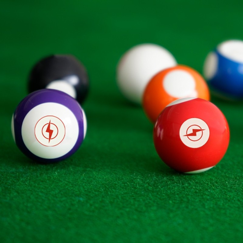 Anti-fade Coating Technology Mini 25mm 32mm 38mm Resin Children's Snooker & Billiard Balls for Fun Recreational Games