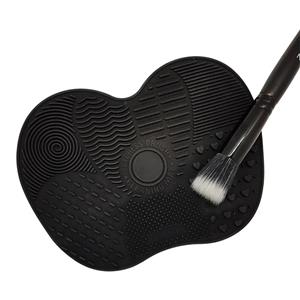 Makeup Brush Cleaning Mat Silicone Brush Cleaning Pads with Suction Cups Suitable for Home and Travel
