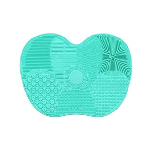 Makeup Brush Cleaning Mat Silicone Brush Cleaning Pads with Suction Cups Suitable for Home and Travel
