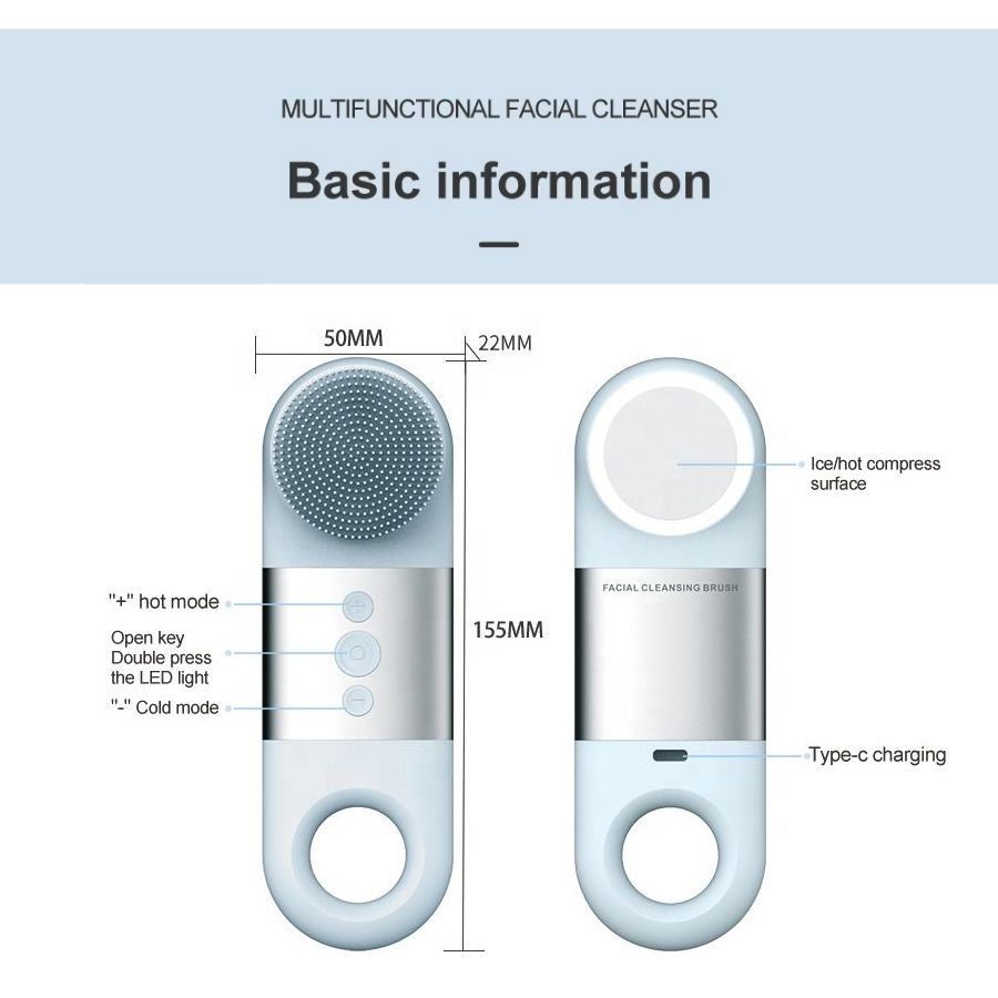 Silicone Face Cleaning Brush