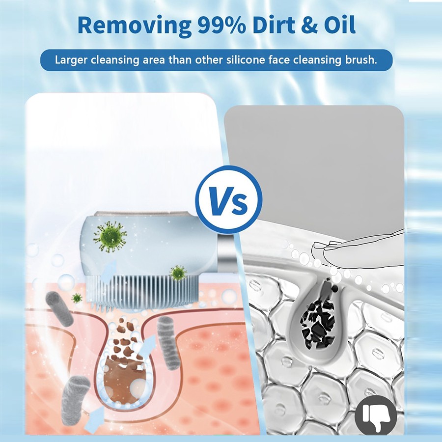 Silicone Face Cleaning Brush