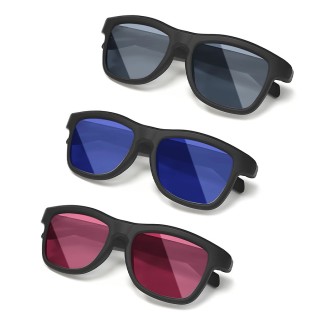 One-Slide Color Switch Sunglasses with Indoor-Outdoor Seamless Adaptation