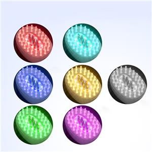 OEM Custom Logo Electric Hair Growth Comb with Red Light LLLT, Vibration & Easy-Carry Design