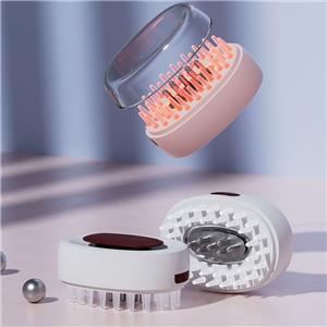 OEM Custom Logo Electric Hair Growth Comb with Red Light LLLT, Vibration & Easy-Carry Design