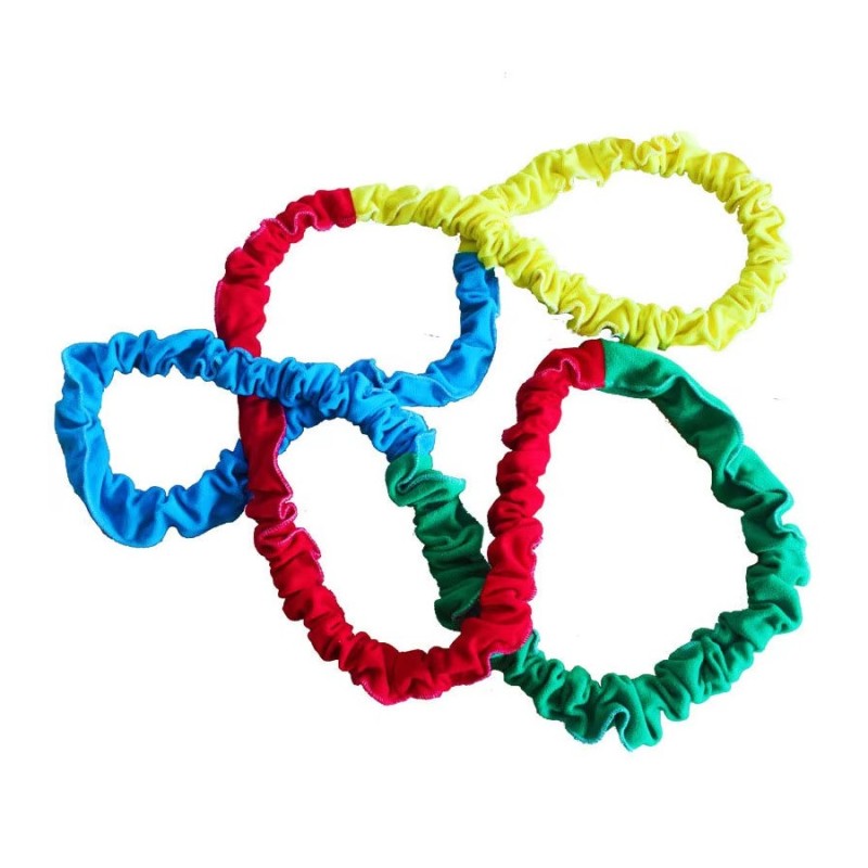 High-Stretch Rainbow Pull Rope for Children | Sensory Play, Team Expansion & Playground Equipment