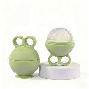 Easy-Fill & Safe Silicone Ice Tool for Facial Firming, Sunburn Recovery & Physical Cooling at Home/SPA