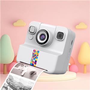 Kids Instant Print Polaroid Camera w/ 180° Flip Lens & 2.4