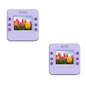 Kids Instant Print Polaroid Camera w/ 180° Flip Lens & 2.4