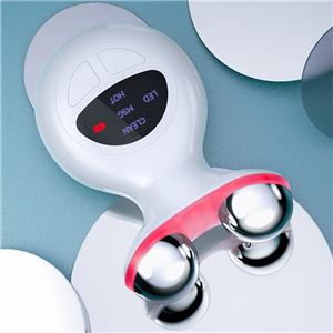 Multi-Functional 7 Colors LED Facial Massager with Red Light for Radiance, Blue for Sensitive Skin & Green for Wrinkles