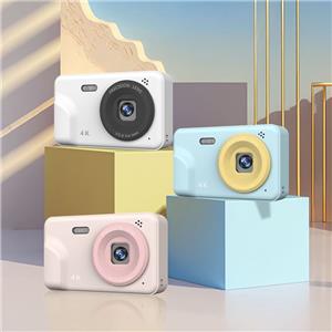 50MP Kids Camera with 4K Video & 8x Optical Zoom, Portable 2.0