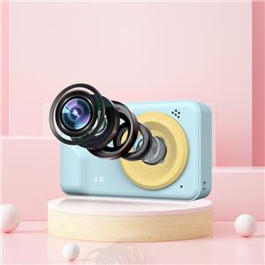 50MP Kids Camera with 4K Video & 8x Optical Zoom, Portable 2.0