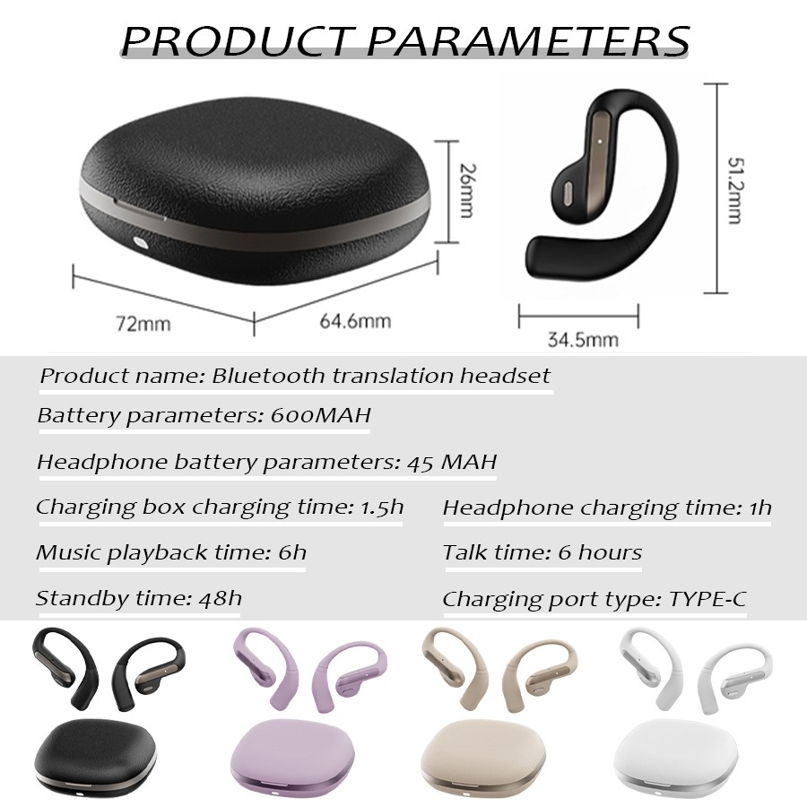 ai Translation Earbuds