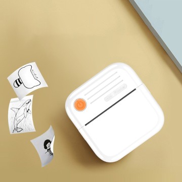 OEM ODM Portable Thermal Printer Bluetooth Mini Photo Label Printer for Notes Diaries Retail DIY Applications