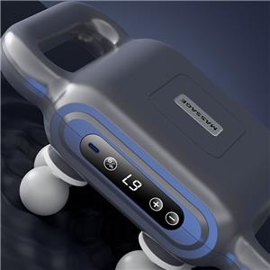 Lie-down Operable Fascial Massager with 8-core Motor: USB Rechargeable, Neck/Waist/Thighs Targeted Relief