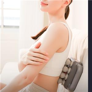 Lie-down Operable Fascial Massager with 8-core Motor: USB Rechargeable, Neck/Waist/Thighs Targeted Relief