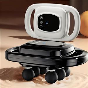 Lie-down Operable Fascial Massager with 8-core Motor: USB Rechargeable, Neck/Waist/Thighs Targeted Relief