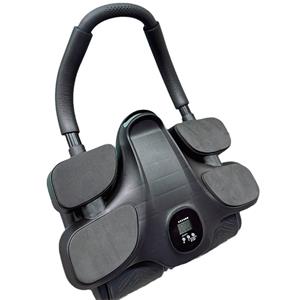 Ab Wheel Roller Fitness Abdominal 4 Wheels Abdominal Roller with Digital Timing