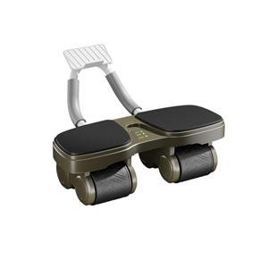 Multifunctional 4-Wheel Ab Roller with Detachable Design for Full-Body Training