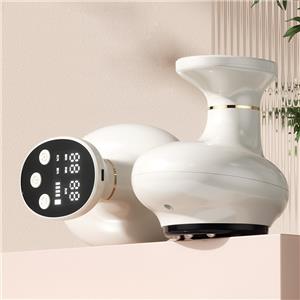 Wireless Electric Gua Sha Cupping Massager with Heat Function - Rechargeable for Full Body Therapy