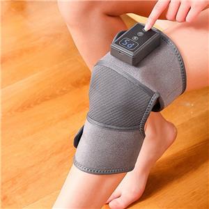 Knee Massager with Heat Vibration Pain Relief, Electric Heated Knee Brace Shoulder Heating Pads Elbow Wrap