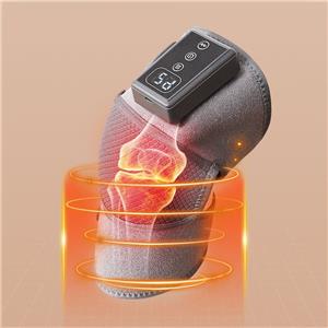 Knee Massager with Heat Vibration Pain Relief, Electric Heated Knee Brace Shoulder Heating Pads Elbow Wrap