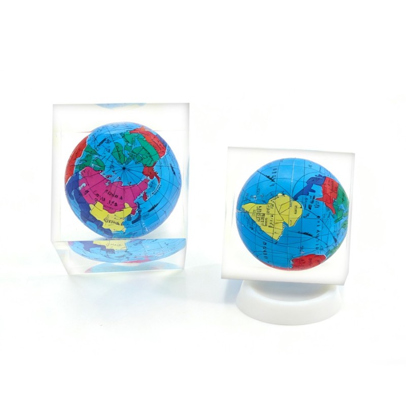 High-Quality Acrylic Earth Decor Supporting OEM – Intuitive World Geography Lesson for Kids