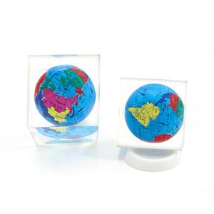Acrylic Globe Ornaments for Kids with OEM Service – Educational Geography Tool & Home Decor
