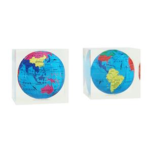 Acrylic Globe Ornaments for Kids with OEM Service – Educational Geography Tool & Home Decor