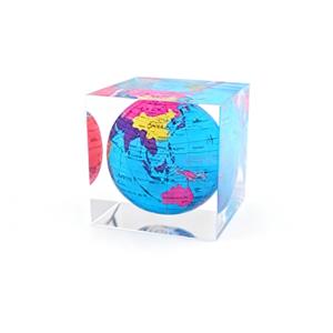 Acrylic Globe Ornaments for Kids with OEM Service – Educational Geography Tool & Home Decor