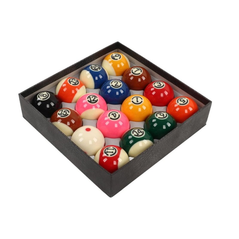 Premium Customizable Resin Billiard Balls (16-Piece, 57.2mm) – Tailor Color, Size, Logo for Pool Tables