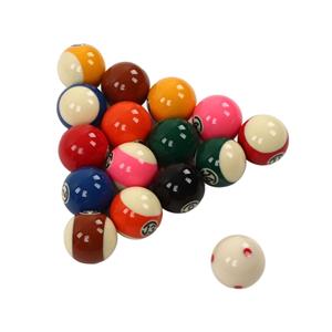 Crystal-Like Resin Pool Balls 16-Piece Set (57.2mm) with Custom Color/Size/Logo for Club & Home