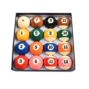 Regulation Size Pool Balls Set (16-Piece) with Custom Material Choices (Resin/Crystal)