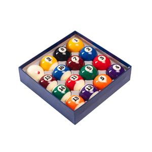 Regulation Size Pool Balls Set (16-Piece) with Custom Material Choices (Resin/Crystal)