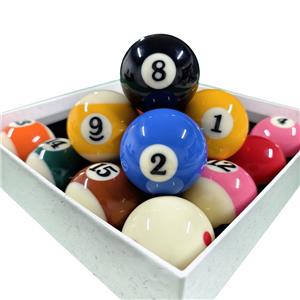 Regulation Size Pool Balls Set (16-Piece) with Custom Material Choices (Resin/Crystal)