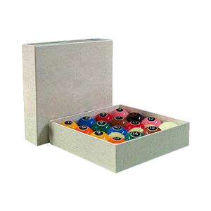 Resin Billiard Ball Set with Perfect Roundness & Balance for Family Games