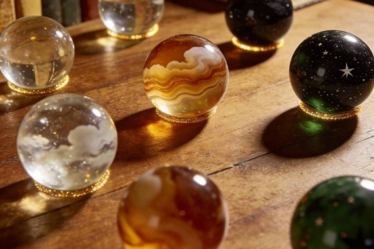 Customized resin balls